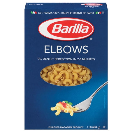 Barilla Elbow Pasta, 16 Oz